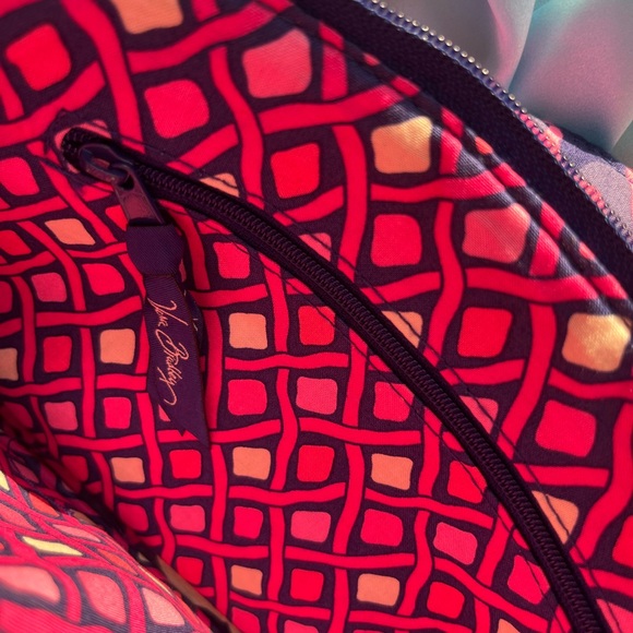 Vera Bradley Mini Hipster Crossbody Katalina Pink Floral Quilted Bag 🌸 - Picture 4 of 5